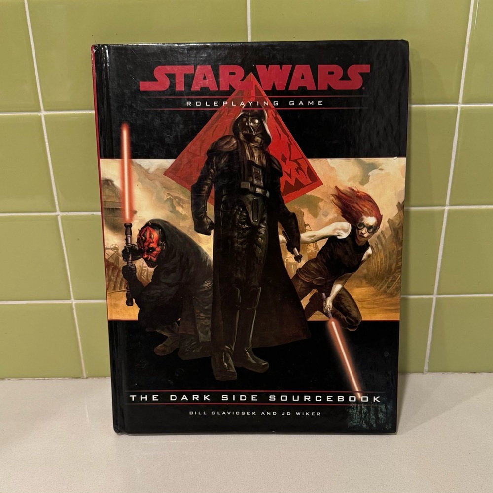 The Dark Side Sourcebook, a supplement for the Star Wars Roleplaying Game (2001)